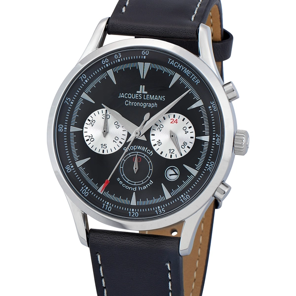 Jacques Lemans 1-2068A Retro Classic chrono men´s 41mm 5ATM