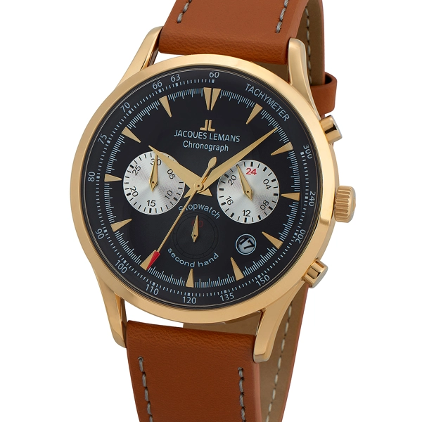 Jacques Lemans 1-2068J Retro Classic chrono men´s 41mm 5ATM
