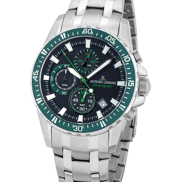 Jacques Lemans 1-2088F chrono 42mm 10ATM