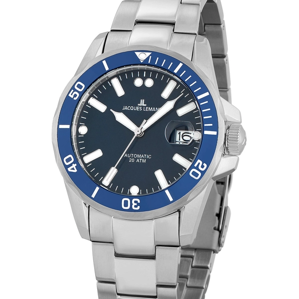 Jacques Lemans 1-2089G Liverpool automatic 42mm 20ATM