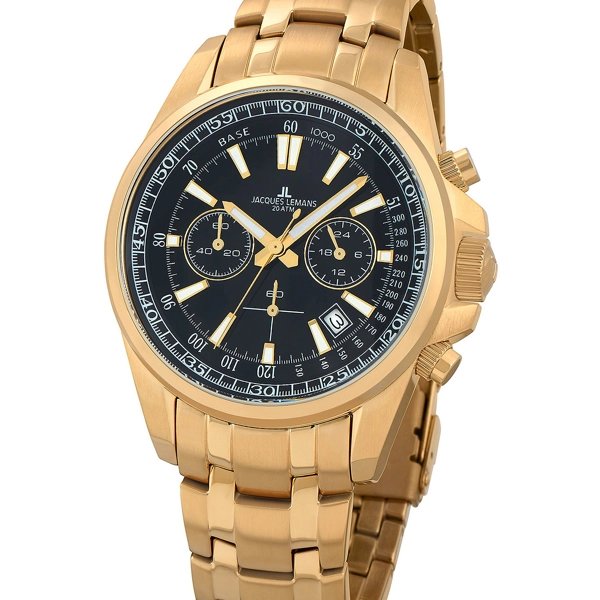Jacques Lemans 1-2117M Liverpool chronograph 44mm 20ATM