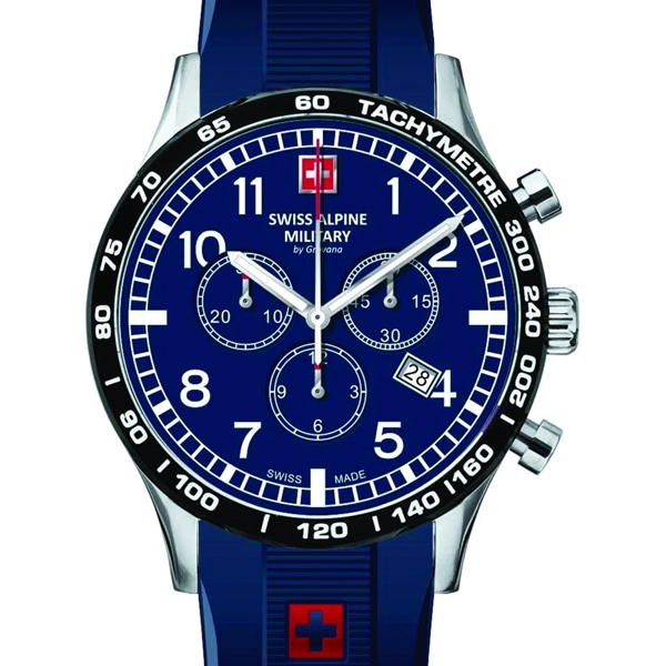 Swiss Alpine Military 1746.9835 chronograph 43mm 10ATM