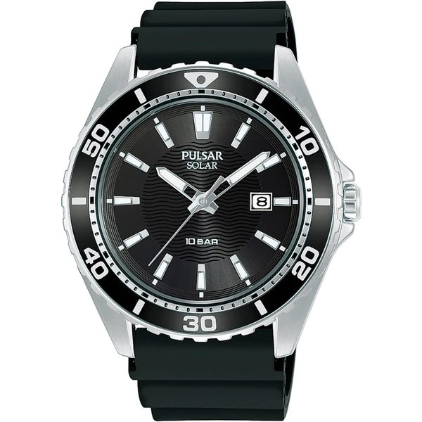 Pulsar PX3245X1 solar men`s 44mm 10ATM