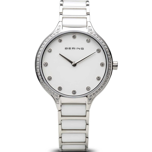 Bering 30434-754 ceramic ladies watch 34mm 3ATM
