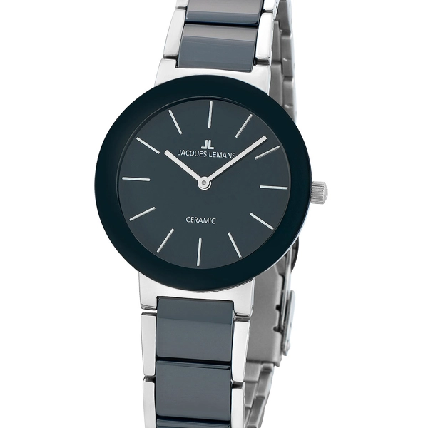 Jacques Lemans 42-7P ceramic ladies 34mm 10ATM