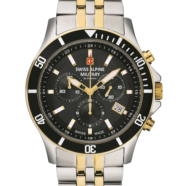 Swiss Alpine Military 7022.9147 chronograph 42mm 10ATM