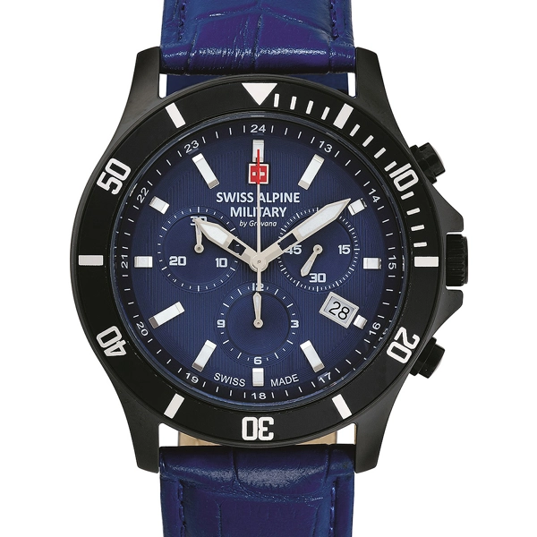 Swiss Alpine Military 7022.9575 chronograph 42mm 10ATM