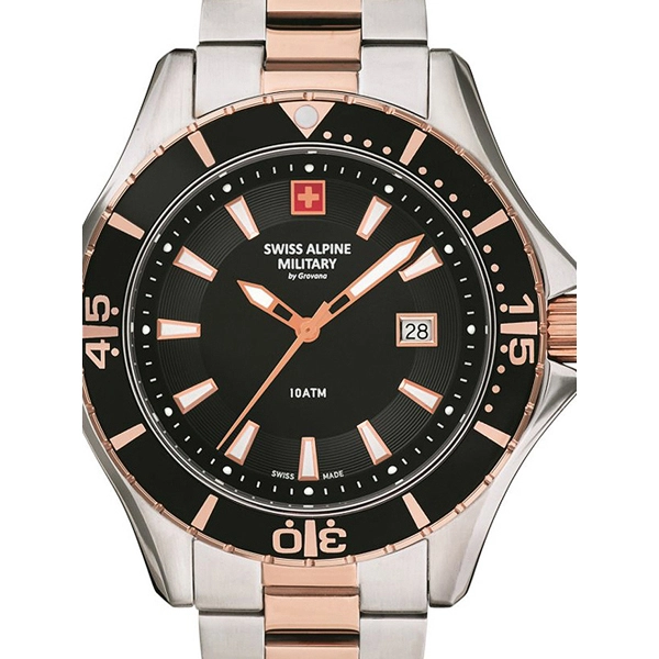 Swiss Alpine Military 7040.1157 men`s watch 44mm 10ATM