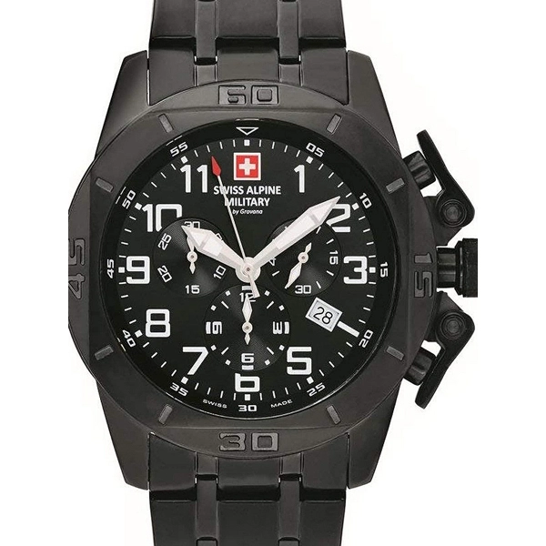 Swiss Alpine Military 7063.9177 chronograph 45mm 10ATM
