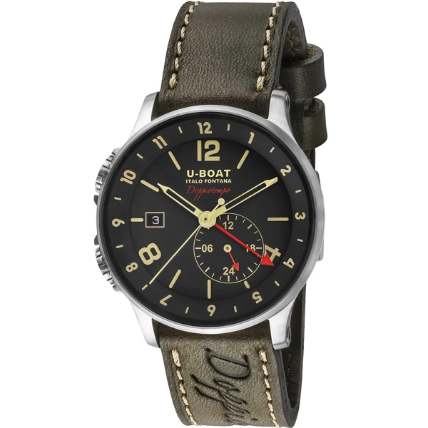 U-Boat 8400/A Doppiotempo automatic GMT 43mm 10ATM