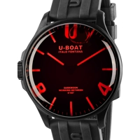 U-Boat 8466/B Darkmoon Red IPB 44mm 5ATM