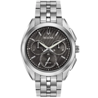 Bulova 96A186 Curv Chronograph 45mm 3ATM