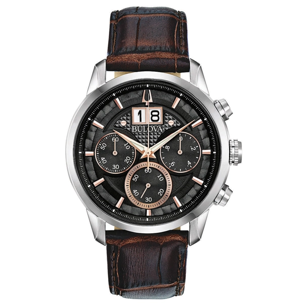Bulova 96B311 Sutton Classic Chronograph 44mm 3ATM