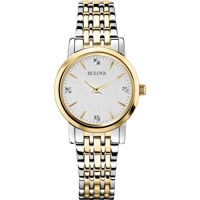 Bulova 98P115 Classic Diamant 37mm 3ATM