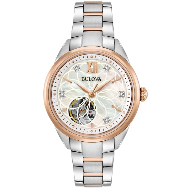 Bulova 98P170 Classic Automatic Ladies 34mm 3ATM