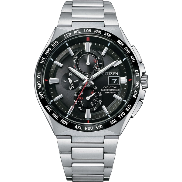 Citizen AT8234-85E Eco-Drive radio controlled Titanium 40mm 10ATM