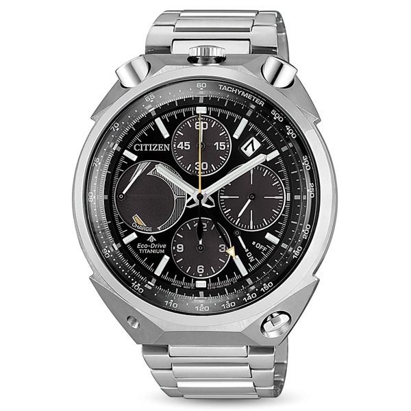 Citizen AV0080-88E Super-Titanium Eco-Drive chrono 43mm 20ATM