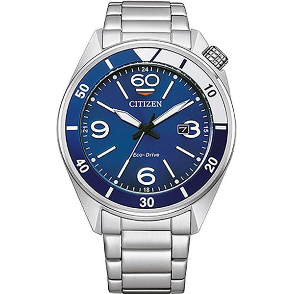 Citizen AW1711-87L Eco-drive Sport men`s 44mm 10ATM