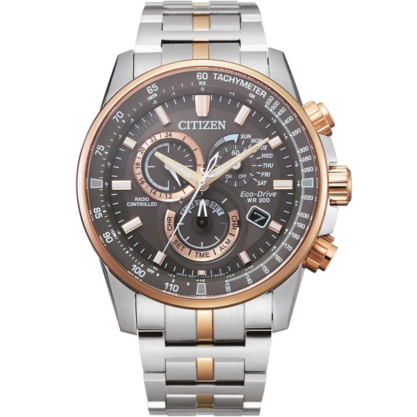 Citizen CB5886-58H Eco-Drive radio-controlled chrono 43mm 20ATM