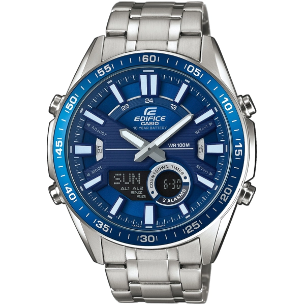 Casio EFV-C100D-2AVEF Edifice men`s 47mm 10ATM