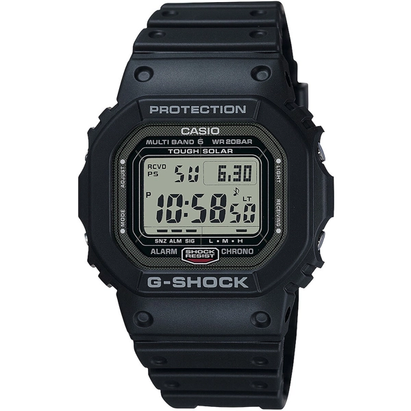 Casio GW-5000U-1ER G-Shock solar radio controlled 43mm 20ATM