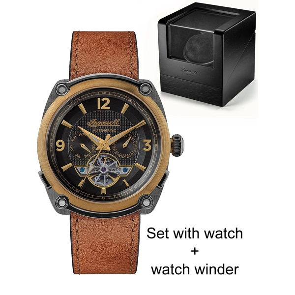 Ingersoll I01104 The Michigan limited edition 45mm 5ATM - set w. watchwinder