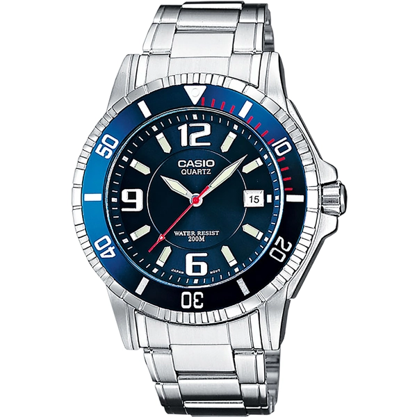 Casio MTD-1053D-2AVES Collection men`s 43mm 20ATM