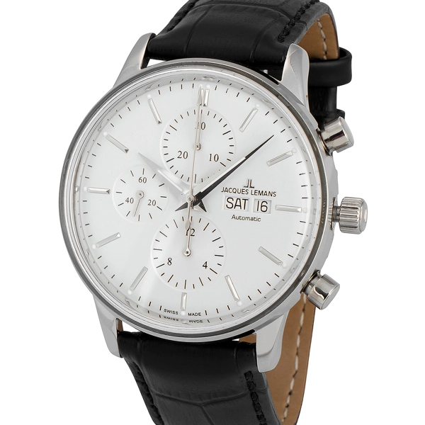 Jacques Lemans N-208A Nostalgic Automatic Chronograph 44mm 5 ATM