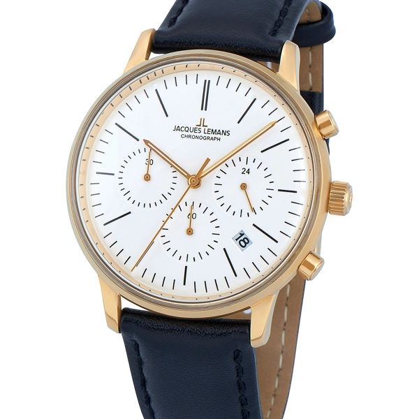 Jacques Lemans N-209ZE Retro Classic Men's Chronograph 40mm 5 ATM