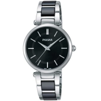 Pulsar PH8193X1 Ladies Ceramic Watch 30mm 3 ATM