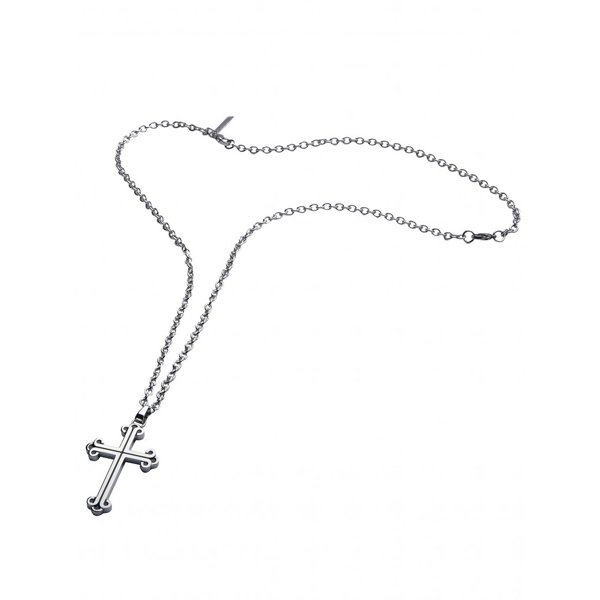 Police PJ26340PSS.01 necklace Doolin cross 70cm adjustable