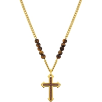 Police PJ26568PSG.02 necklace Cuillin cross 70..