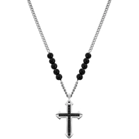 Police PJ26568PSS.01 necklace Cuillin cross 70..