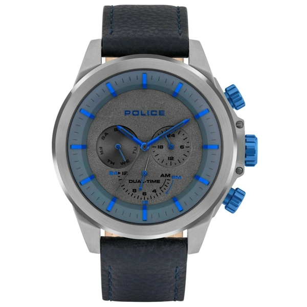 Police PL15970JSU.61 Belmont Dual-Time 52mm 5ATM