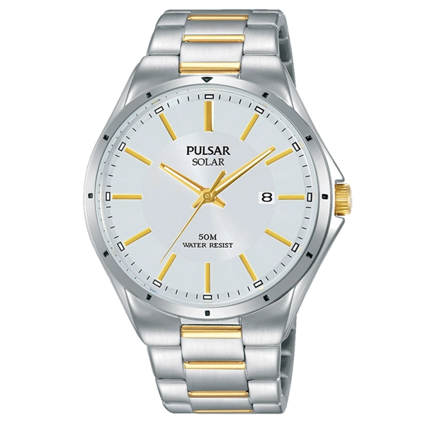 Pulsar PZ3141X1 Solar Men's 40mm 5 ATM