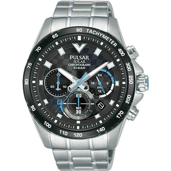 Pulsar PZ5105X1 solar chronograph 45mm 10ATM