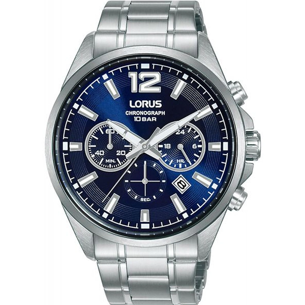 Lorus RT383JX9 chronograph men`s 43mm 10ATM
