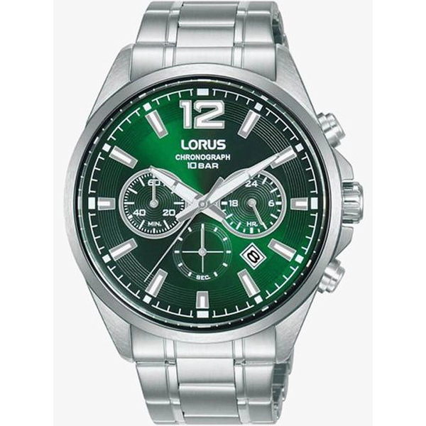 Lorus RT385JX9 chronograph men`s 43mm 10ATM