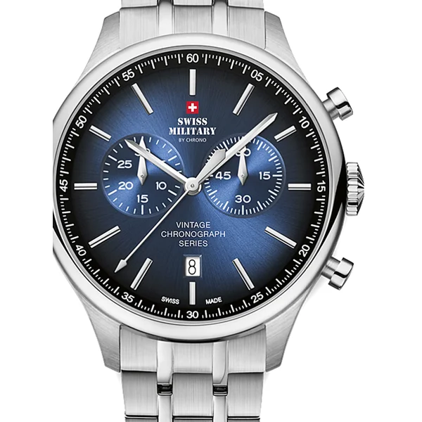 Swiss Military SM30192.07 Vintage chronograph 42 mm 10ATM