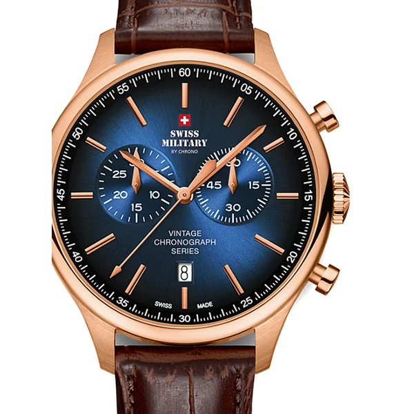 Swiss Military SM30192.09 Vintage chronograph 42 mm 10ATM