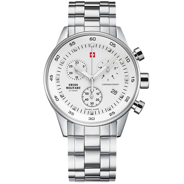 Swiss Military SM34005.02 Ladies-Chronograph 36mm 5 ATM