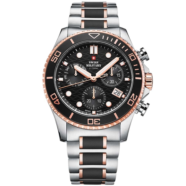 Swiss Military SM34051.03 Chronograph 46mm 10 ATM