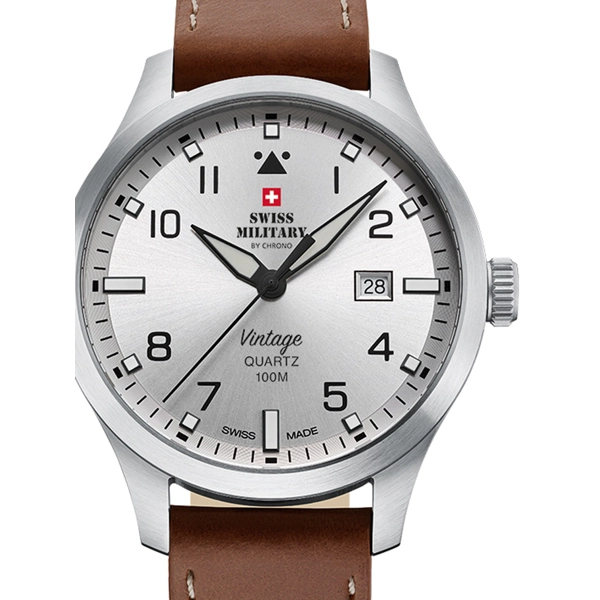 Swiss Military SM34078.05 Men's 43mm 10ATM