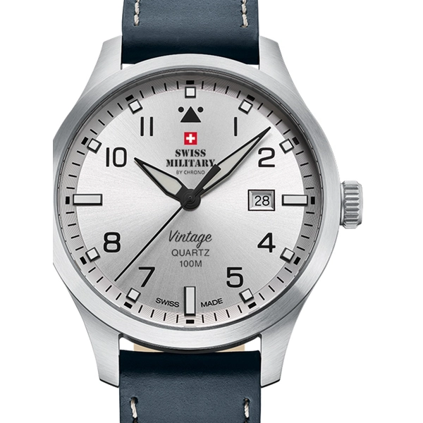 Swiss Military SM34078.06 Men's 43mm 10ATM