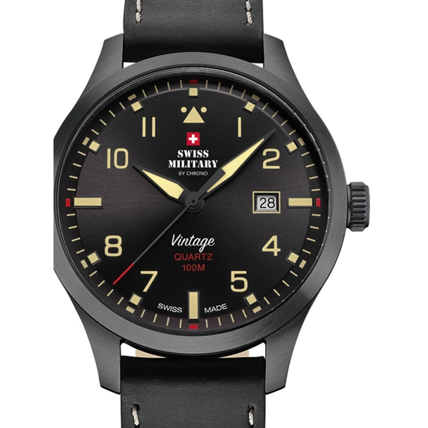 Swiss Military SM34078.08 Men's 43mm 10ATM