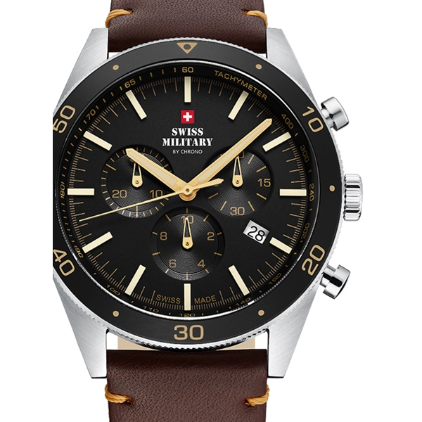 Swiss Military SM34079.06 Chronograph 43mm 10ATM