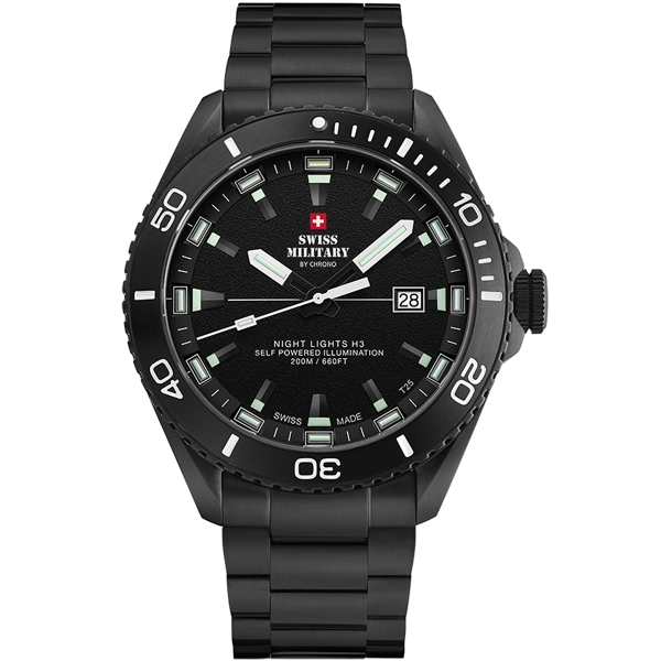 Swiss Military SM34080.03 Night Lights 44mm 20ATM