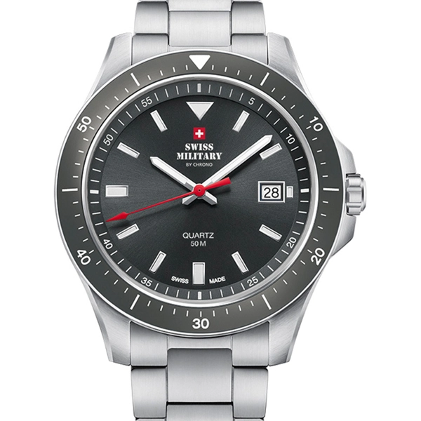 Swiss Military SM34082.03 men`s quartz 42 mm 5ATM