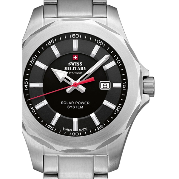 Swiss Military SMS34073.01 Solar Men's 42mm 10ATM