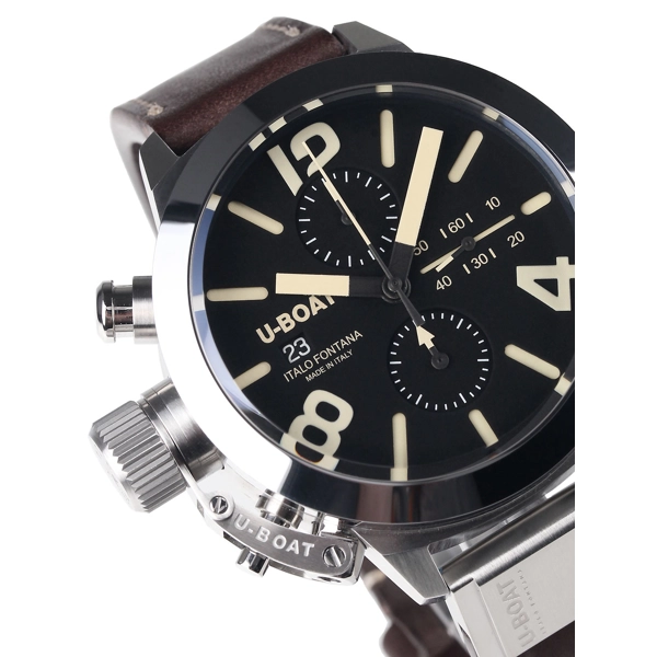 U-Boat Classico 45 mm Tungsten 7430A Automatic Chrono